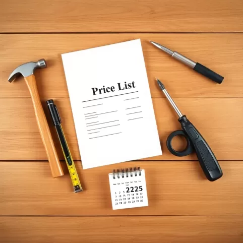 Cennik usług remontowych 2025