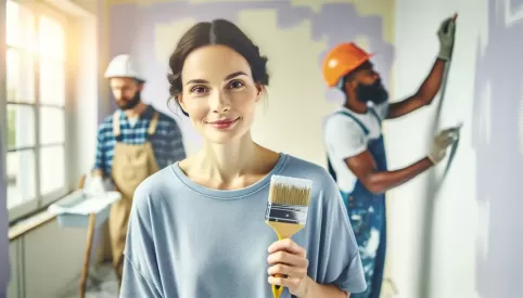 Malowanie ścian Warszawa koszty