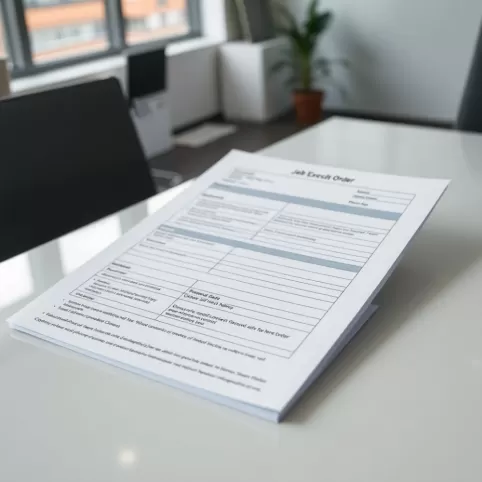 Polecenie Wykonania Pracy Wzór