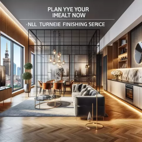 Wykończenie pod klucz w Warszawie cena